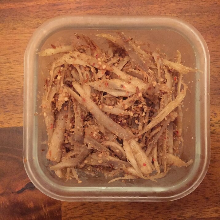 ヴィーガンごぼうのごまスパイス和え レシピ 作り方 By Pk58 楽天レシピ ヴィーガンごぼうのごまスパイス和え レシピ 作り方 By Pk58 楽天レシピ